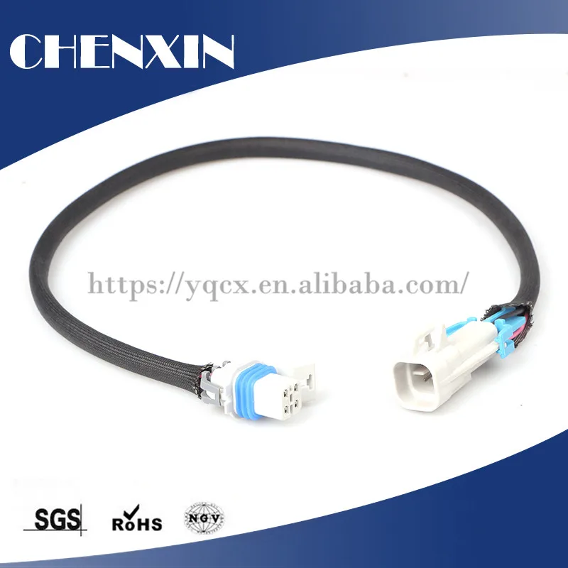 Auto Connector Wiring Harness Electrical Automotive Car Fuel Injector Ignition Coil CXN020 Waterproof 4Pins Plug Cables Sets | Автомобили