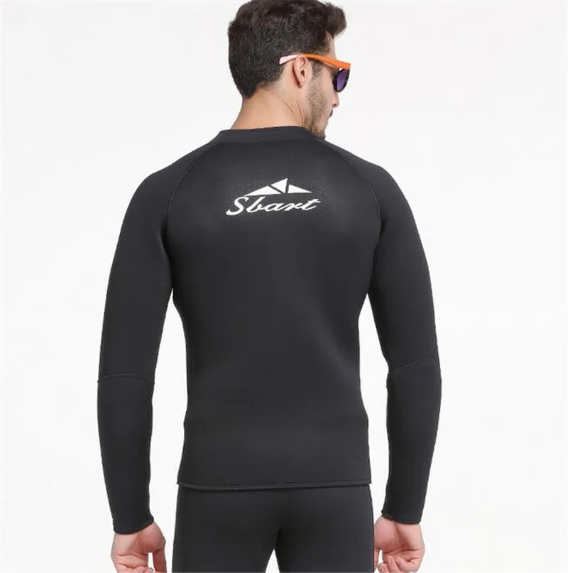 SBART 3MM Neoprene Surf Wetsuit Men Long Sleeve Sunscreen Warm Spearfishing Wetsuits Top Mens For Triathlon Diving Kitesurfing SBART 3MM Neoprene Surf Wetsuit Men Long Sleeve Sunscreen Warm Spearfishing Wetsuits Top Mens For Triathlon Diving Kitesurfing