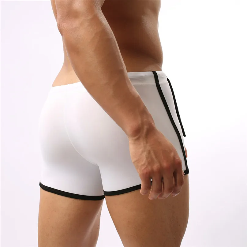 Mens Sexy Briefs Swimwear Running shorts Beach Underwear Trunk Underpants Swim Casual Quick-drying Swimwear New #2J19 (19)