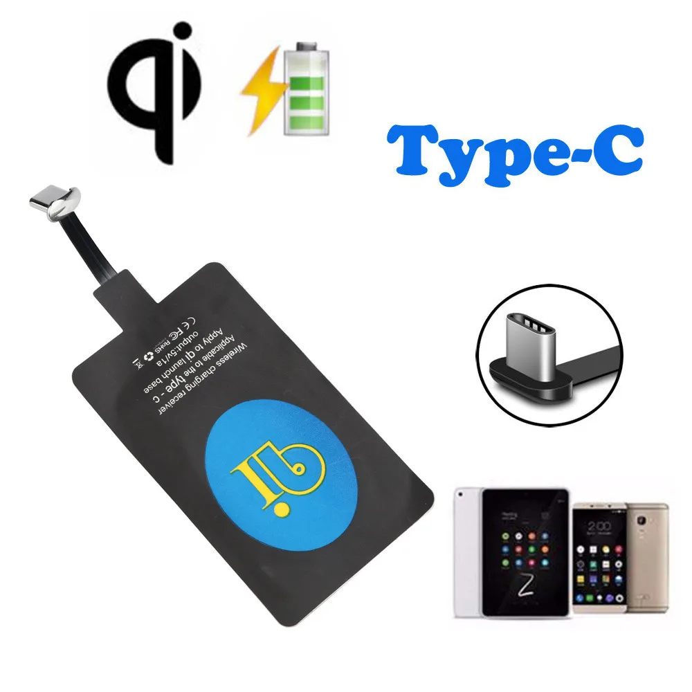 

Wireless Charging Type-C Data Charger Cable Universal Qi Wireless quick Charging Sticker Receiver for Type-C Mobile Phone z85