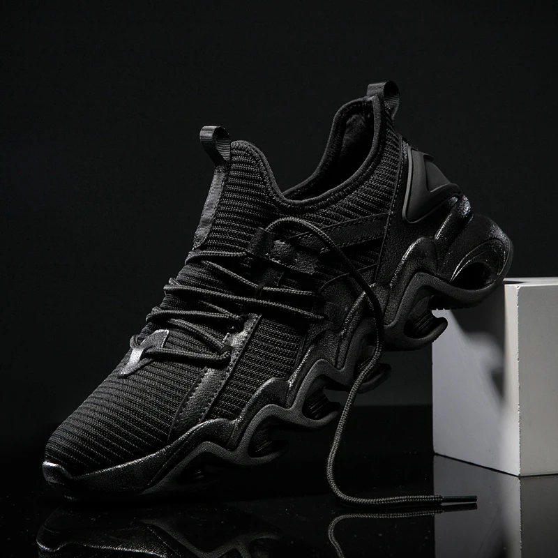 

Mangobox Lace Up Running Sneakers Men Luxury Brand Gym Shoes For Men Designer Walking Jogging Shoes Wearable Sports Men Shoes