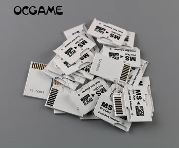 

OCGAME 8pcs/lot Micro SD TF to Memory Stick MS Pro Duo For PSP 1000 2000 3000 Card Dual 2 Slot Adapter Converter