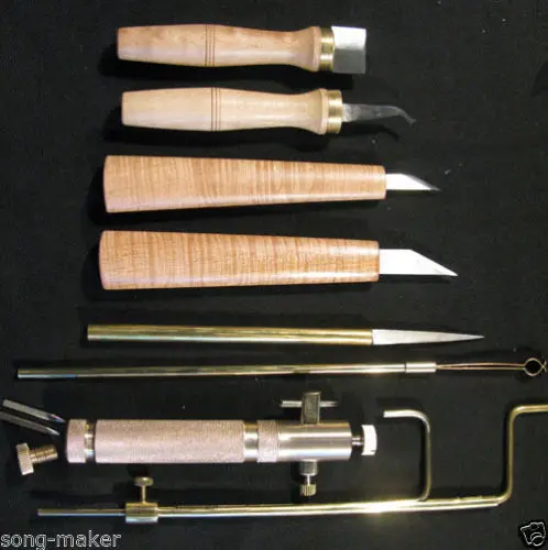 

8 pcs tools,sound post Tools Knife Cello tools Purfling Tools