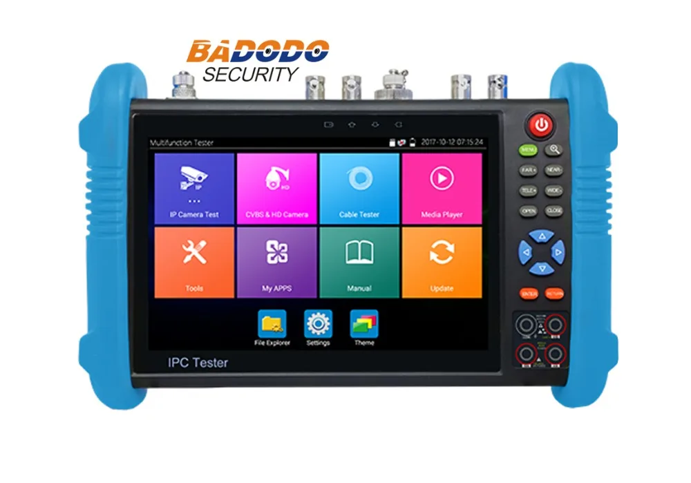 

7 inch IPS touch screen 4K H.265 IP,Full 4K HD Camera Tester IPC-9800Plus series optional for TVI, CVI, AHD & SDI/EX-SDI