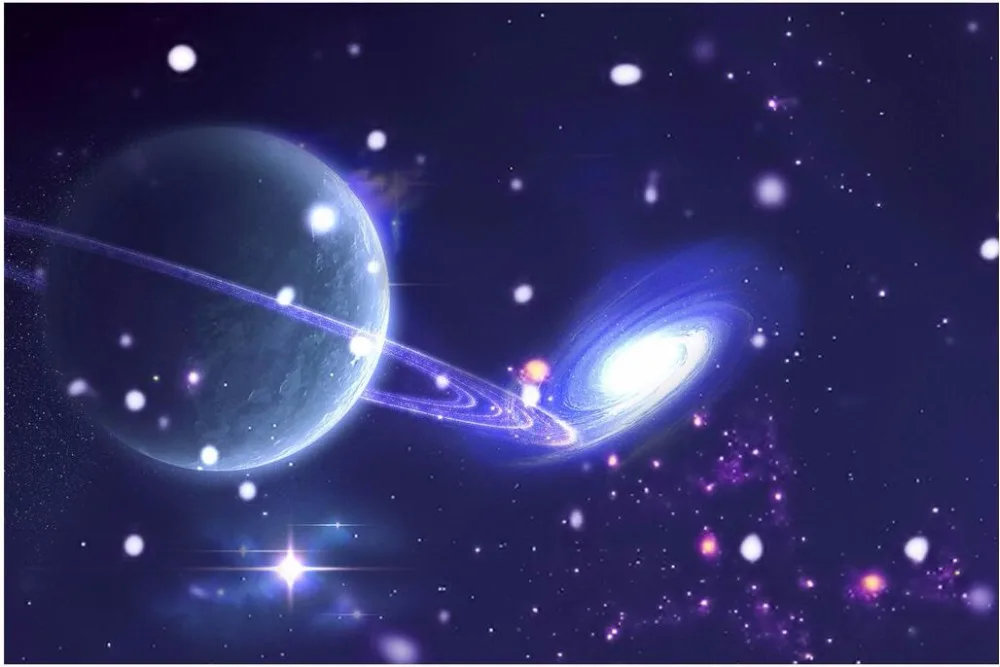 3d Ceiling Wallpaper Custom Photo Mural The Milky Way Galaxy Room