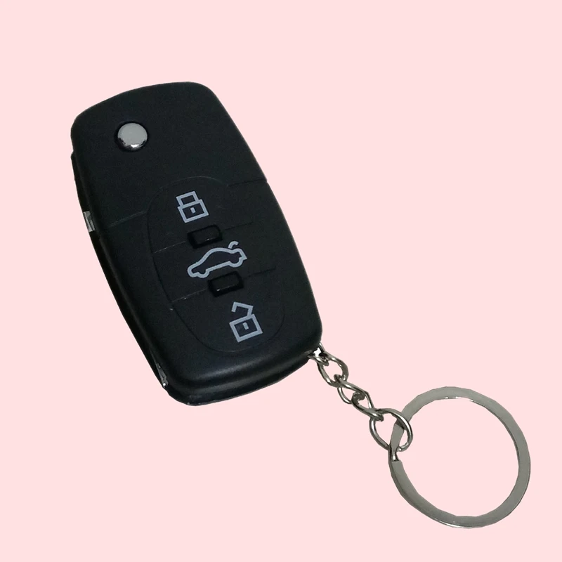 

Funny Electric Shocking Car Key Keychain Fool's Day Tricks Toys Plastic