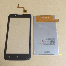 100% GOOD Working Black Touch Screen Digitizer + LCD Display Screen For Lenovo A328 A328T Cell Phone Sensor Replacement