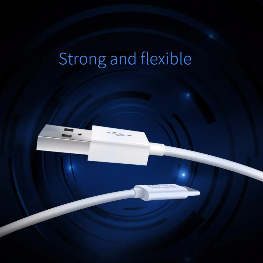 

NILLKIN 2.1A USB Type C Cable Fast Charging Type-C Data Charger Cable USB Cable for Xiaomi Redmi 4x note 4x mi a1/LG/Samsung S8