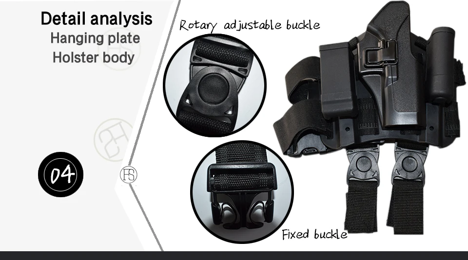 Военная техника Тактический Glock 17 кобура для оружия страйкбольная охотничья ножная кобура Glock 17 19 22 23 31 32 правая рука Бедро кобура