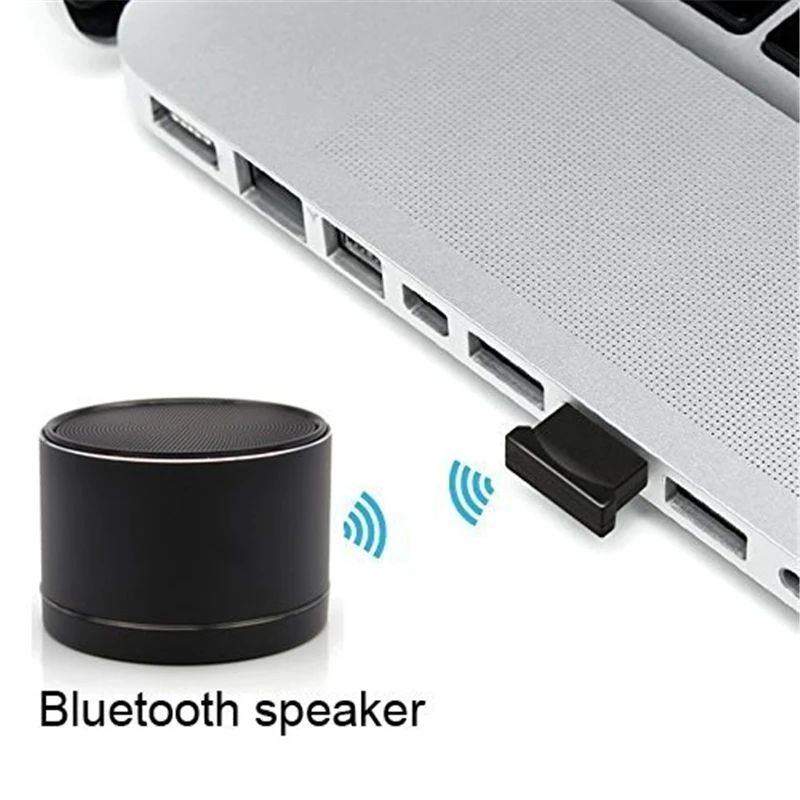 Беспроводной usb адаптер Bluetooth Mini 4 0 Dongl для компьютера ПК Windows музыкальный