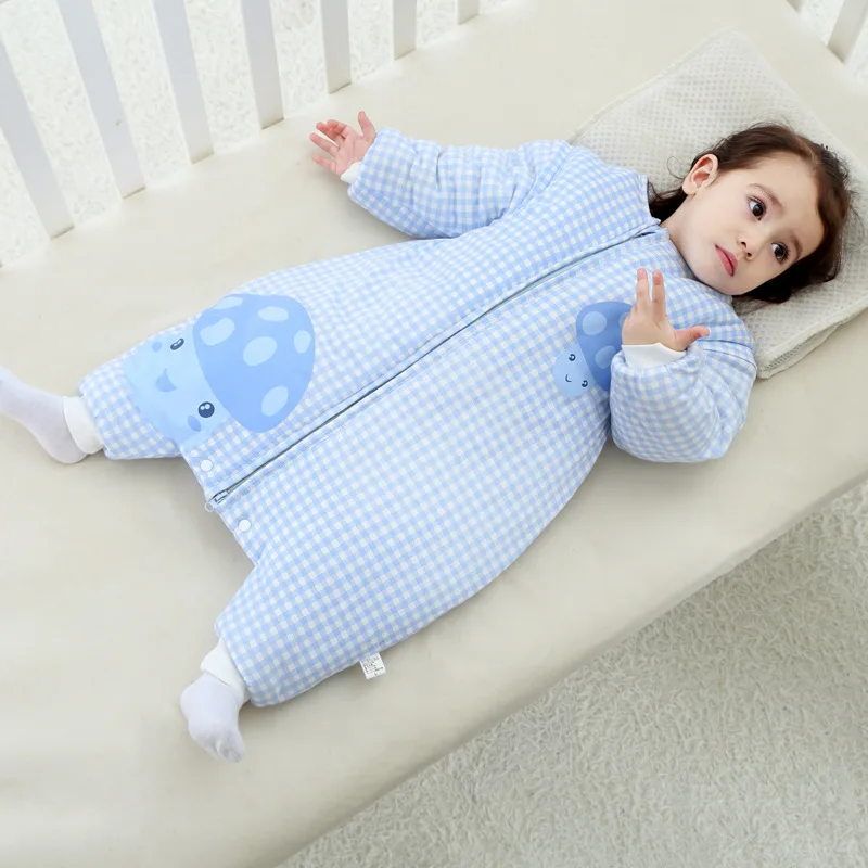 Kalameng Baby Sleepsacks Thicker Leg Warm Winter Cotton Newborn Winter