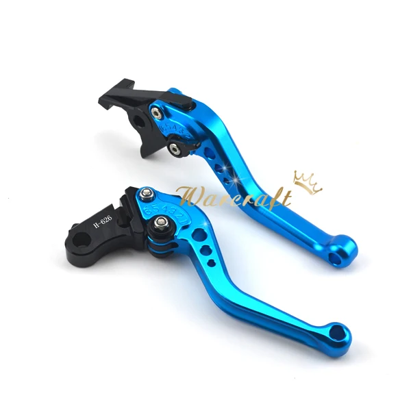 

For HONDA CBR600RR 03-06, CBR900RR 954 02-04 Motorcycle Accessories CNC Billet Aluminum Short Brake Clutch Levers Blue