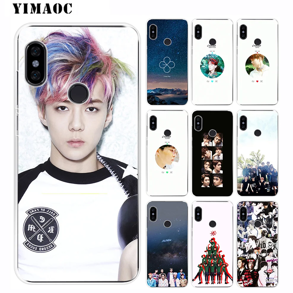 Yimaoc Exo счастливчик Мягкий силиконовый чехол для телефона Xiaomi Redmi 6 6A 5A 5 S2 Puls Note 7 4X4 4A