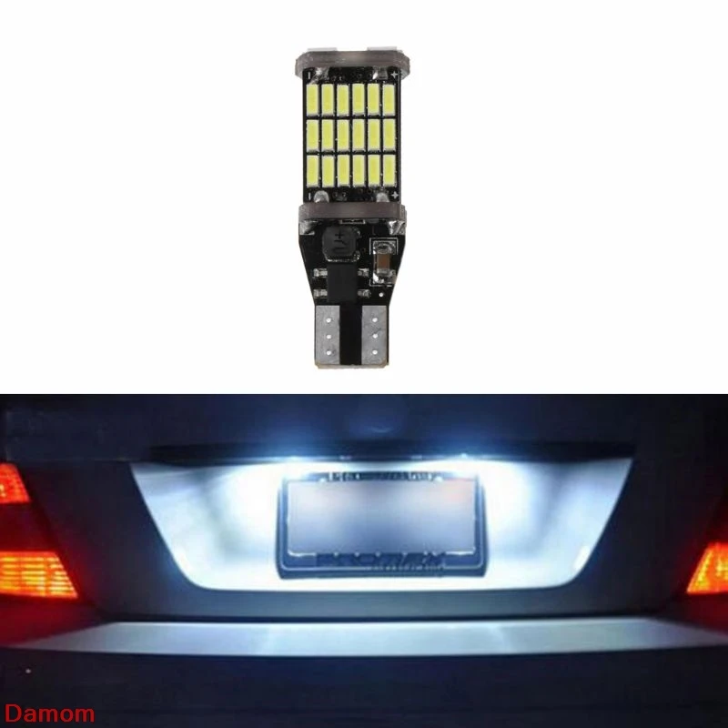 12V Car 45 SMD 4014 LED Backup Reverse Light Super Bright Width Lamp