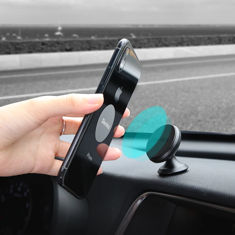 Magnetic Car Phone Holder Telefoon Suporte Telephone Porta Tripe Celular Para Moviles En Auto For Samsung S8 S9 Plus For Xiomi (2)