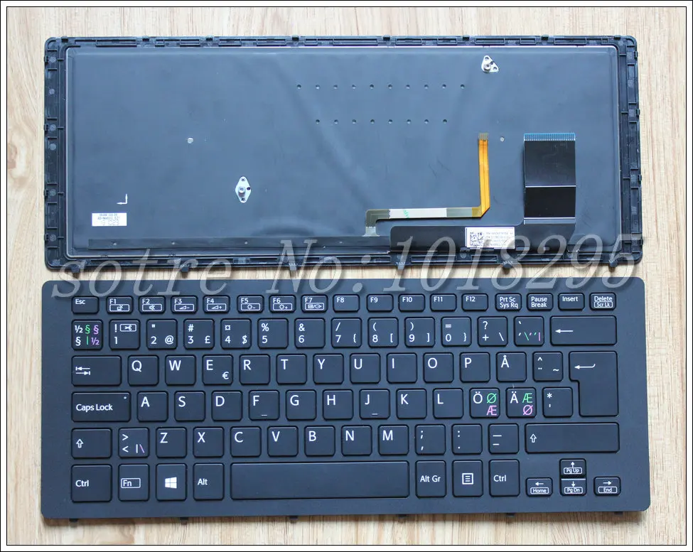 

New for SONY SVF15N Nordic NE Laptop Backlit Keyboard