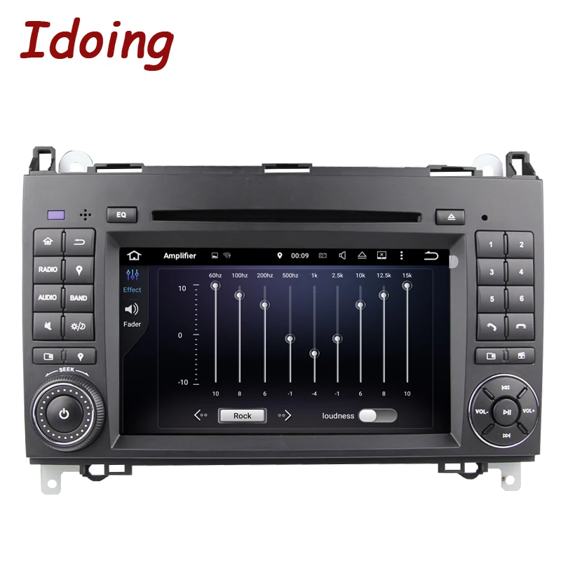 Excellent Idoing 2Din Steering Wheel For MercedesBenz A Class&B Class Car DVD Multimedia Video Player Android7.1Navigation Bluetooth WIFI 2