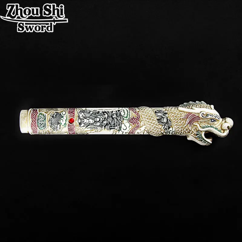 The Katana Tsuka Katana Resin handle Dragon handle Samurai knife accessories - Color: NO001