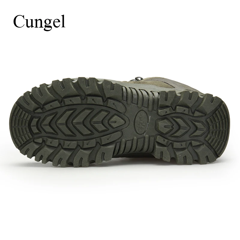 Cungel Sneakers men Military tactical boots Outdoor Hiking shoes Anti-skid Army Desert Combat ankle