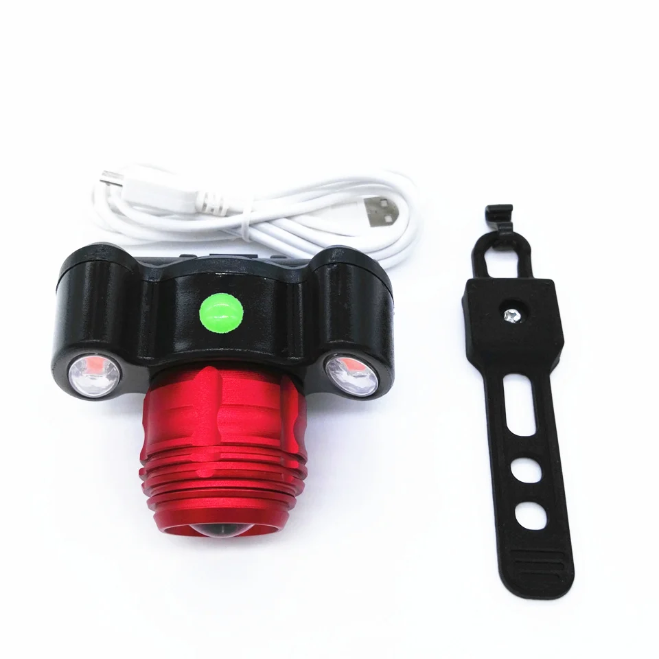Flash Deal FTW Bicycle Light Front Light Headlamps usb Rechargeable Bicycle Accessories Riding Equipment Mountain Mount Light Flashlight 01 1