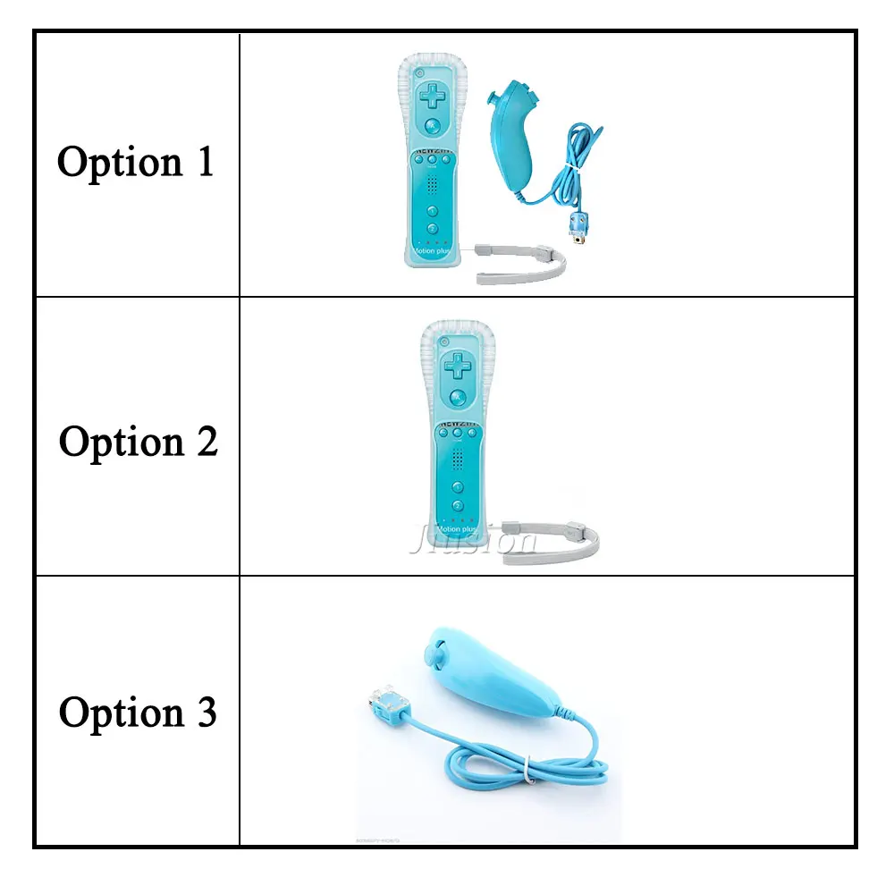 Встроенный геймпад Motion Plus для Nintendo Wii Remote Controller Nunchuck силиконовый чехол джойстик