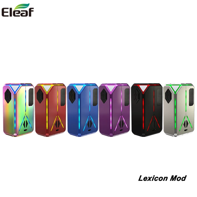 Original Eleaf Lexicon Box Mod Vape 235W Support ELLO Duro Atomizer 6.5ml Electronic Cigarette Mod Vape Vaporizer Blade Mod