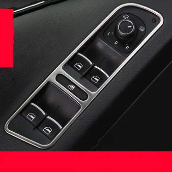 

Special For Modified Car Window Lift Switch Stainless Steel Brightly Interior Decorations For Volkswagen Tiguan 10-16 Z2EA035