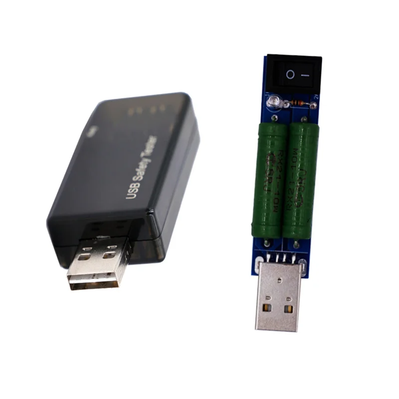 2017Digital Display DC 3V-30V USB Current Voltage Charger Doctor Capacity Detector Tester QC2.0 include the 2A Load Resistance