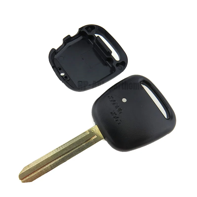2 боковые кнопки телефон корпус на брелок для TOYOTA Carina Estima Harrier Previa Corolla Celica TOY43