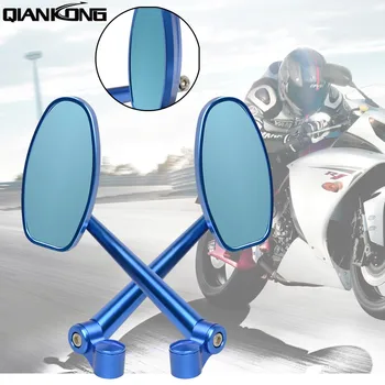 

For Yamaha MT09 MT07 MT 09 07 XJ6 FJR XJR 1300 Racer fazer XXT600 TDM 900 CNC Aluminum Universal Rear Mirrors Side Rear Mirror