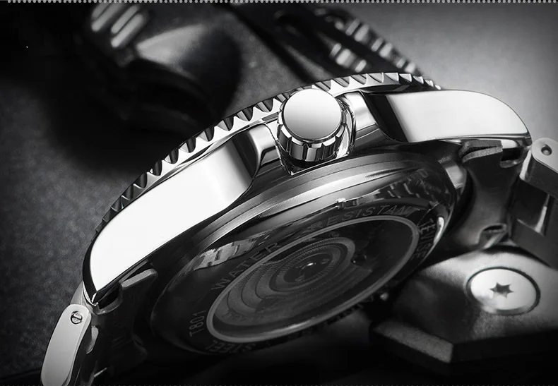 1TEVISE Red Watch Men Creative Luminous Watches Date Waterproof Clock Man Blue Automatic Watch Purple Mechanical Wristwatches (10)