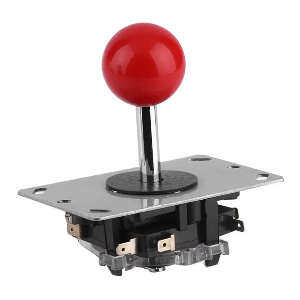 

[Genuine]Desktop Game Console Joystick Mall Gamepad Ball Handle+Shaft DIY Assemable Game Stick Red Ball 4/8 Channel