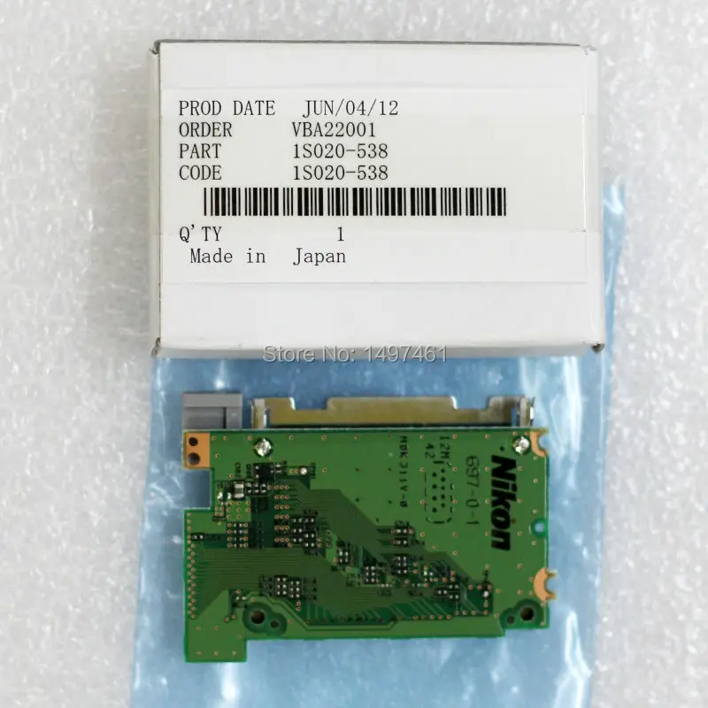 

New Original CF memory card board small pcb Repair parts for Nikon D700 SLR