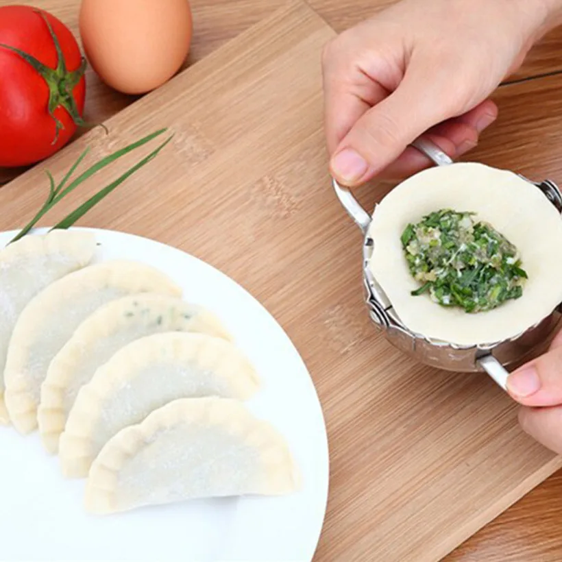 Легко DIY клецки плесень обертка резак машина приготовления кондитерских