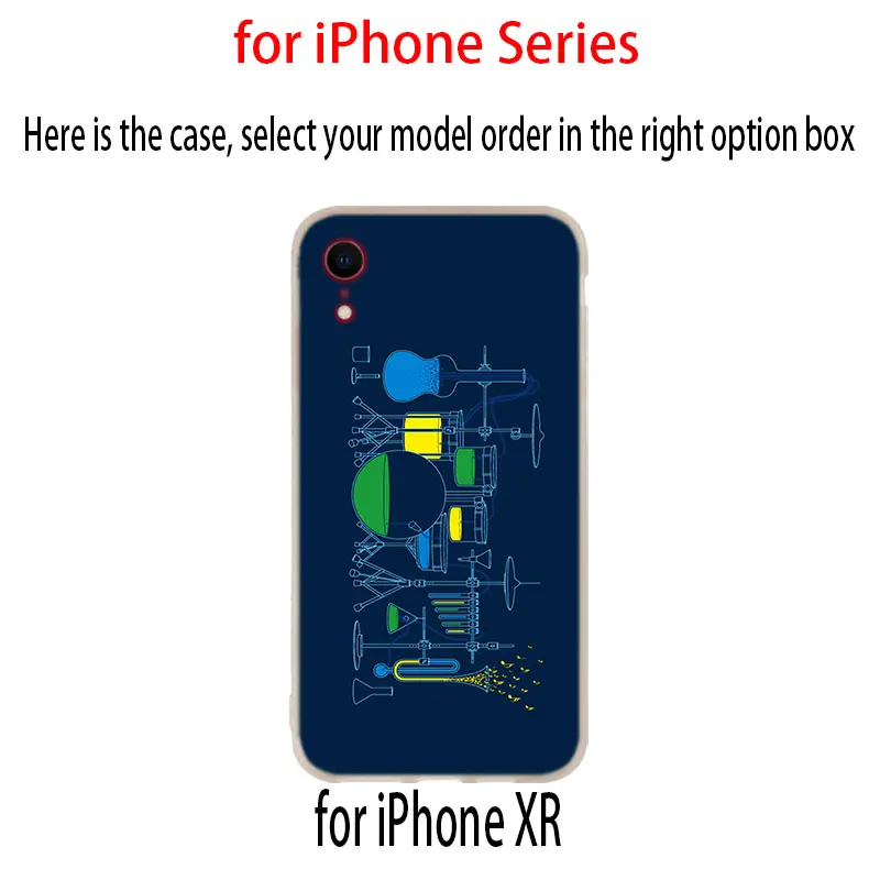Силиконовый мягкий чехол с химическим рисунком для iPhone 11 12 Pro X XS Max XR iphone 8 7 6 Plus 5