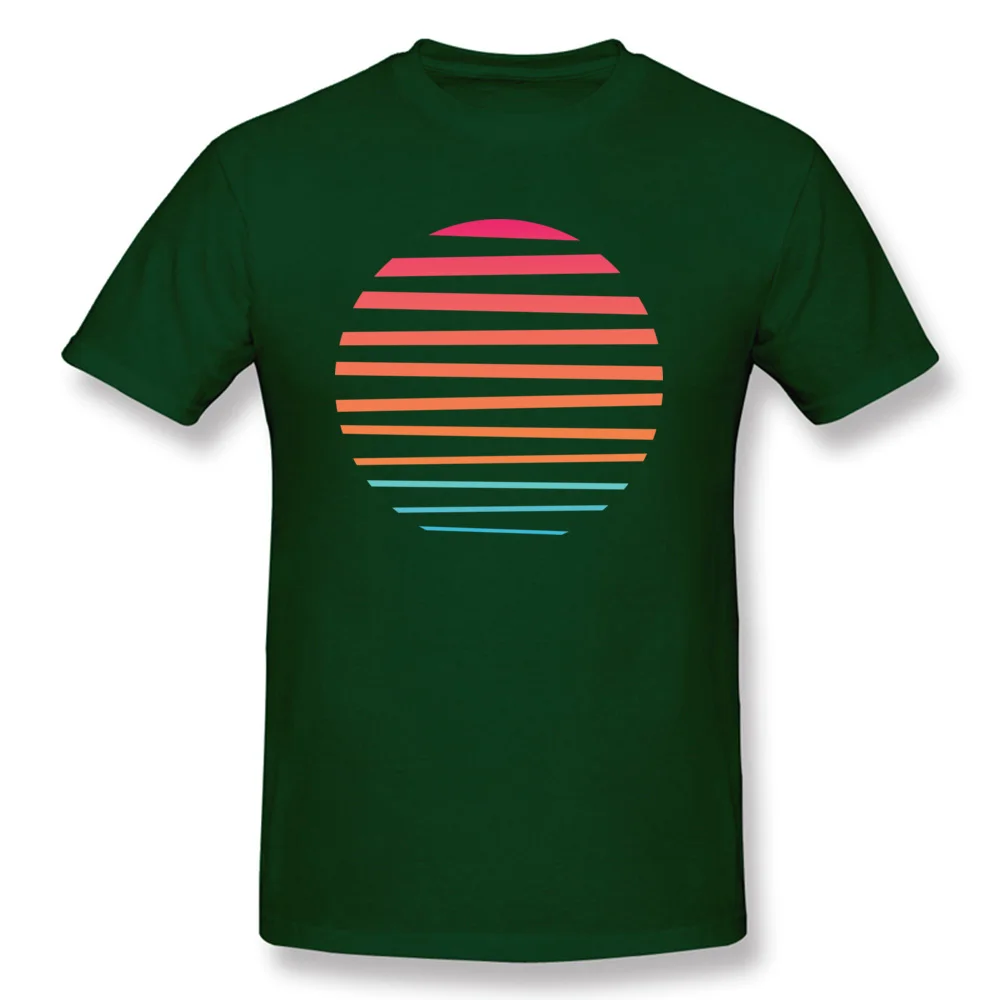 Sun Design Fall 100% Cotton Fabric Crewneck Men's Tops Shirt Summer T-shirts Prevailing Short Sleeve T Shirts Wholesale Sun dark