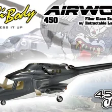Новая версия колокол 222 предохранитель вертолет airwolf 450 синий черный и металлический посадочный механизм против A-109, UH-1-450 вертолет