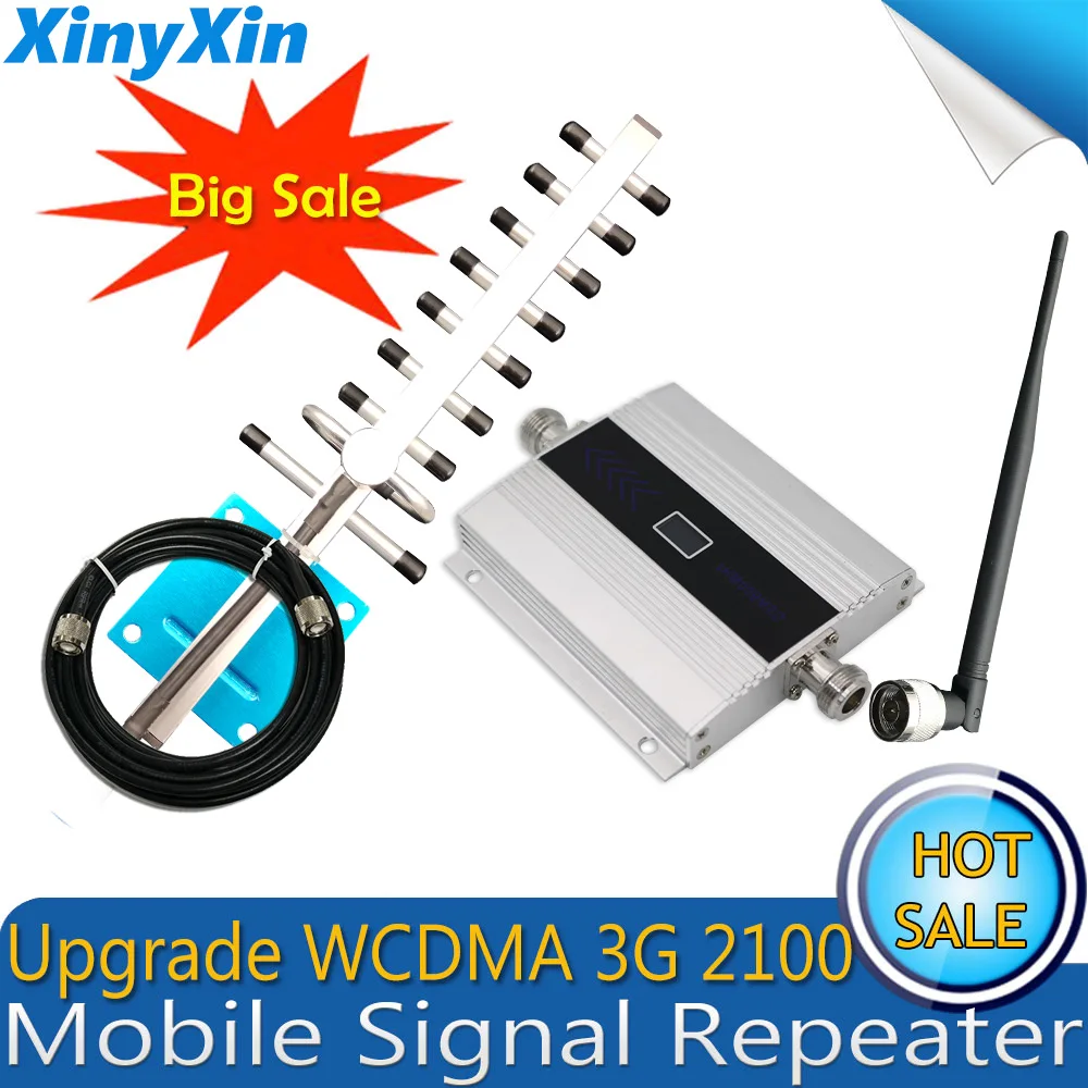 Cena Repeater 3G WCDMA 2100 telefon komórkowy telefon komórkowy wzmacniacz sygnału UMTS 2100 MHZ 3G telefon komórkowy Repeater sygnału wzmacniacz zysk 65dB