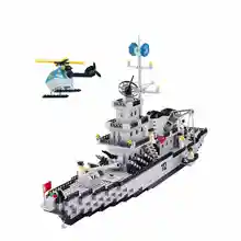 New Military Cruiser Ship Assembly Aircraft-Carrier SWAT Model Bricks Building Blocks Toys For Children gift fun children s building blocks toy compatible with legoes large aircraft carrier assembly model children s building blocks toys