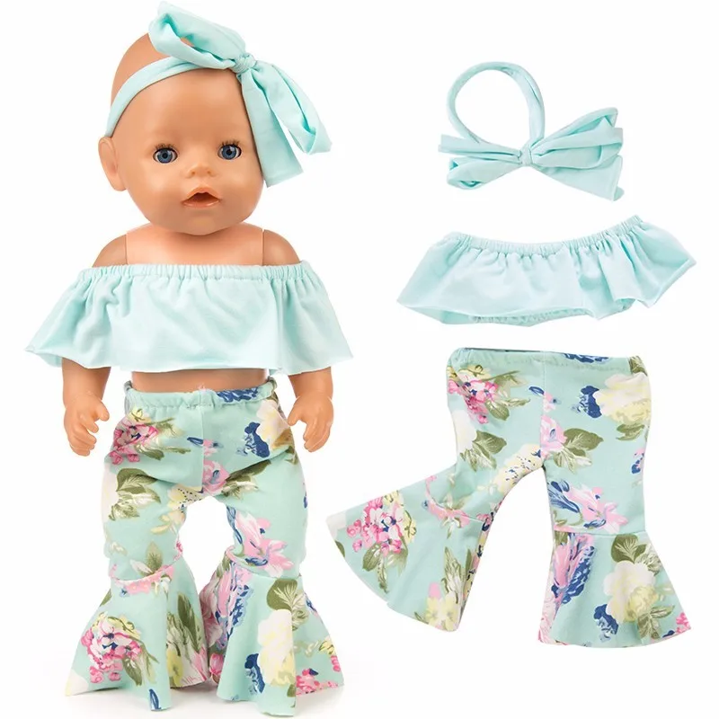 18 Inch 43 Cm Baby Clothes Doll Skirt Girl Accessories Gifts For Baby C4E4 