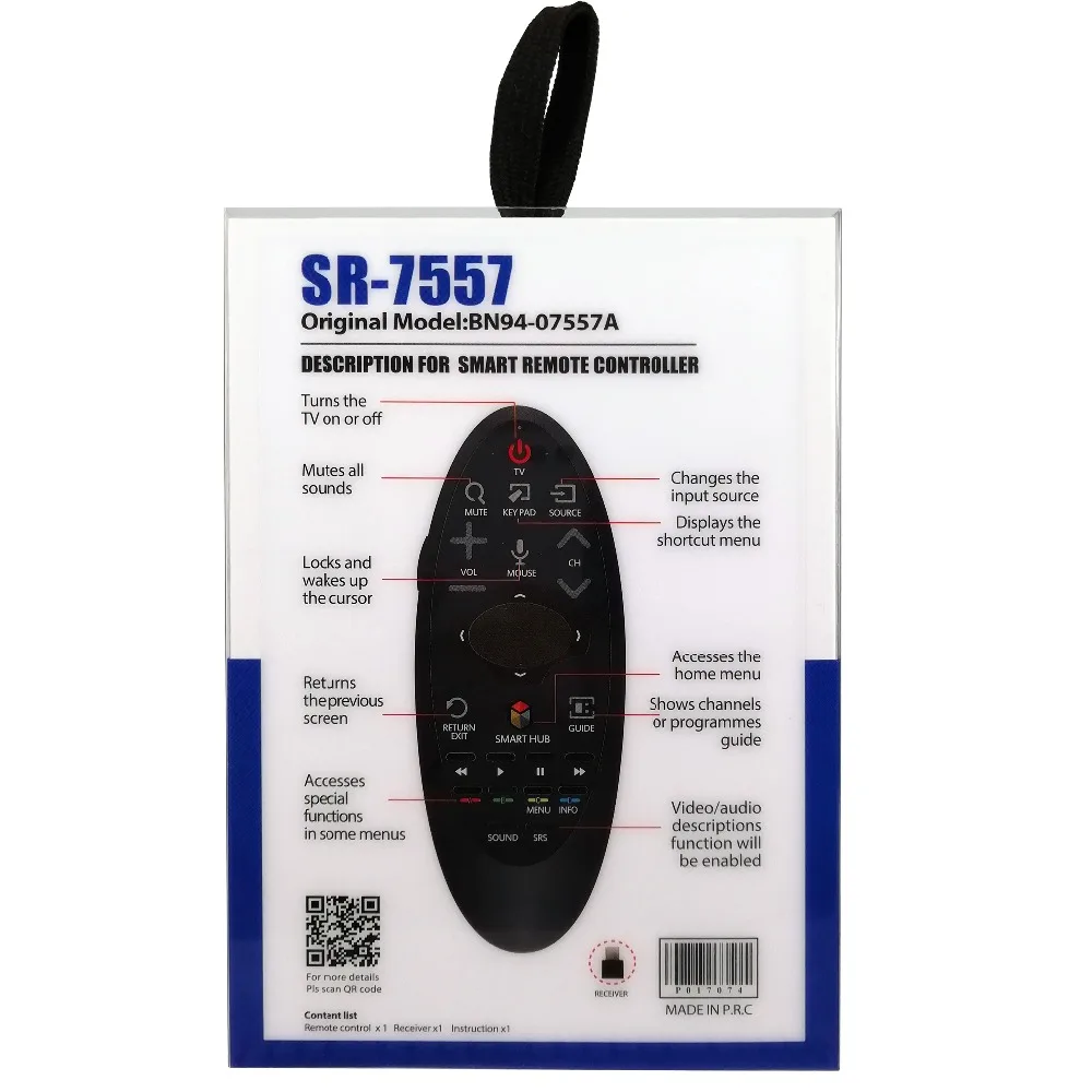 Compatib para Samsung Smart tv Controle Remoto Bn59 01185d Bn59 01184d Bn59 01182d Bn59 01181d Bn94 07469a Bn94 07557a Bn59 01185a - Image 3