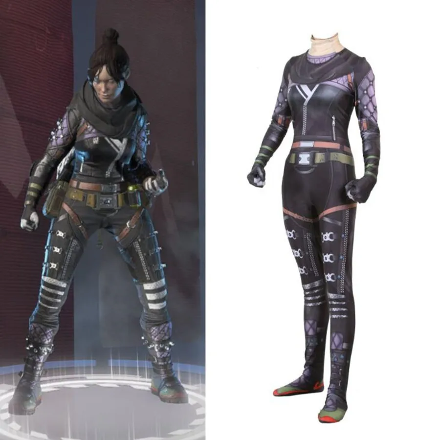 

Game Apex legends Suit Zentai Bodysuit Cosplay Costume Jumpsuit Rompers