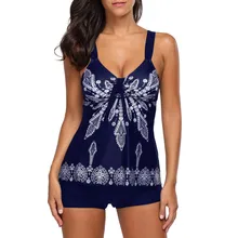 SAGACE бикини с цветочным принтом из двух частей с подкладкой размера плюс S-L5 пляжная одежда Пуш-Ап Для женщин девушек летний купальник