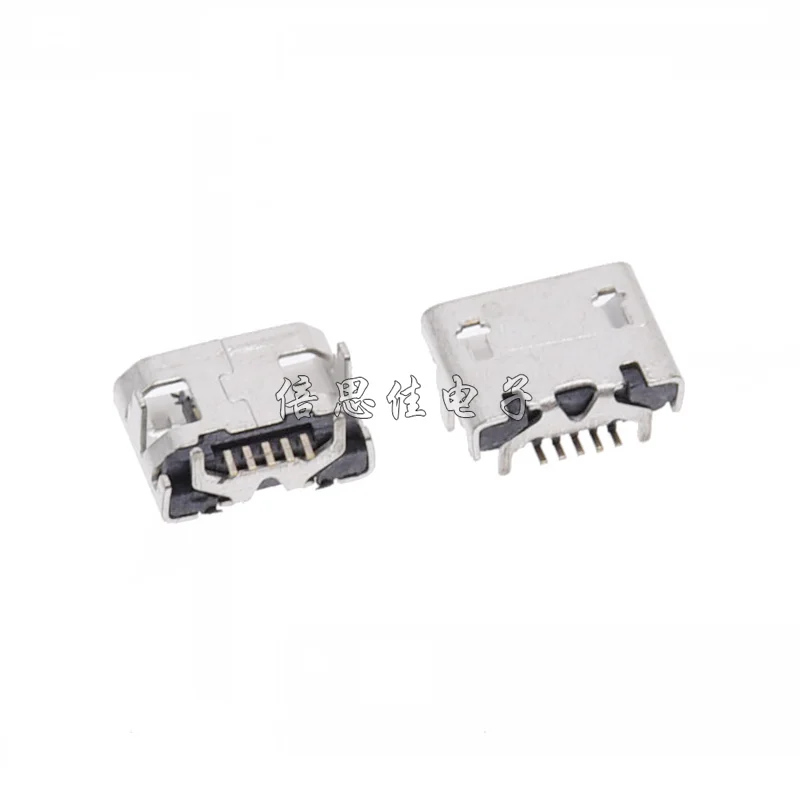 

10pcs micro USB 5pin jack Reverse Ox horn Charging Port Plug socket connector mini usb For Huawei 4X Y6 4A P8 C8817 max Lite Pro
