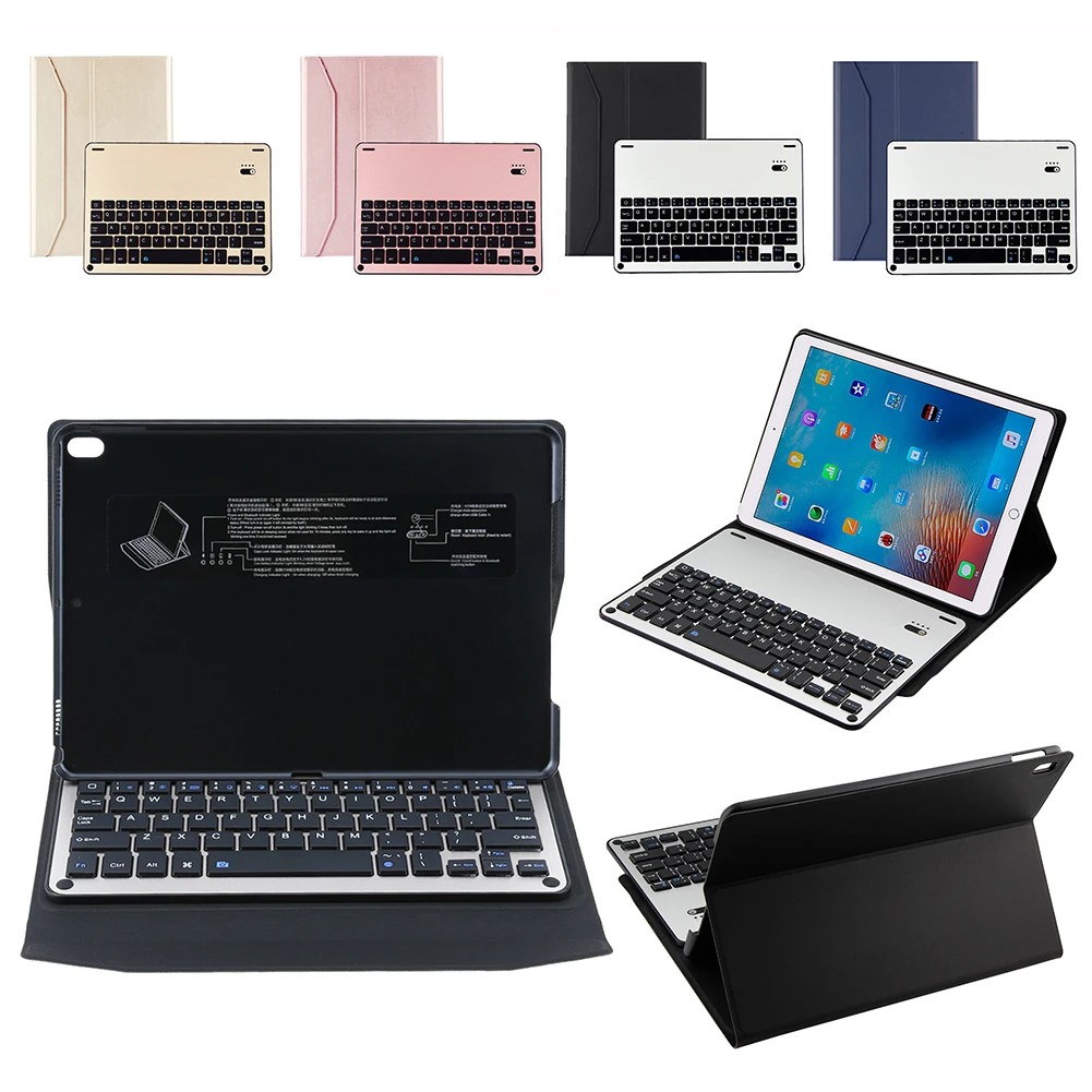 

Ultra Thin Aluminum Alloy Wireless Blutooth Keyboards Case w/ Blacklit for iPad Pro 10.5'' Keyboard Case