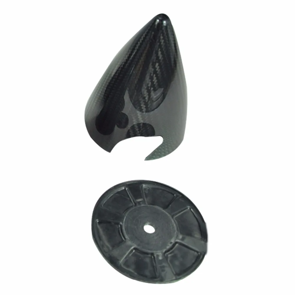 

6 inch Cone Carbon Fiber Spinner 2 Blades For Gas RC Airplane Model Accessory Parts