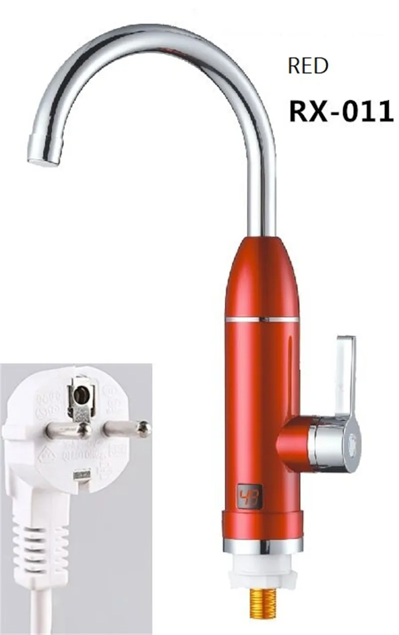 RX-011R, цифровой дисплей мгновенный горячий водопроводный кран, быстрый Электрический нагрев водопроводный кран, Inetant Электрический нагрев