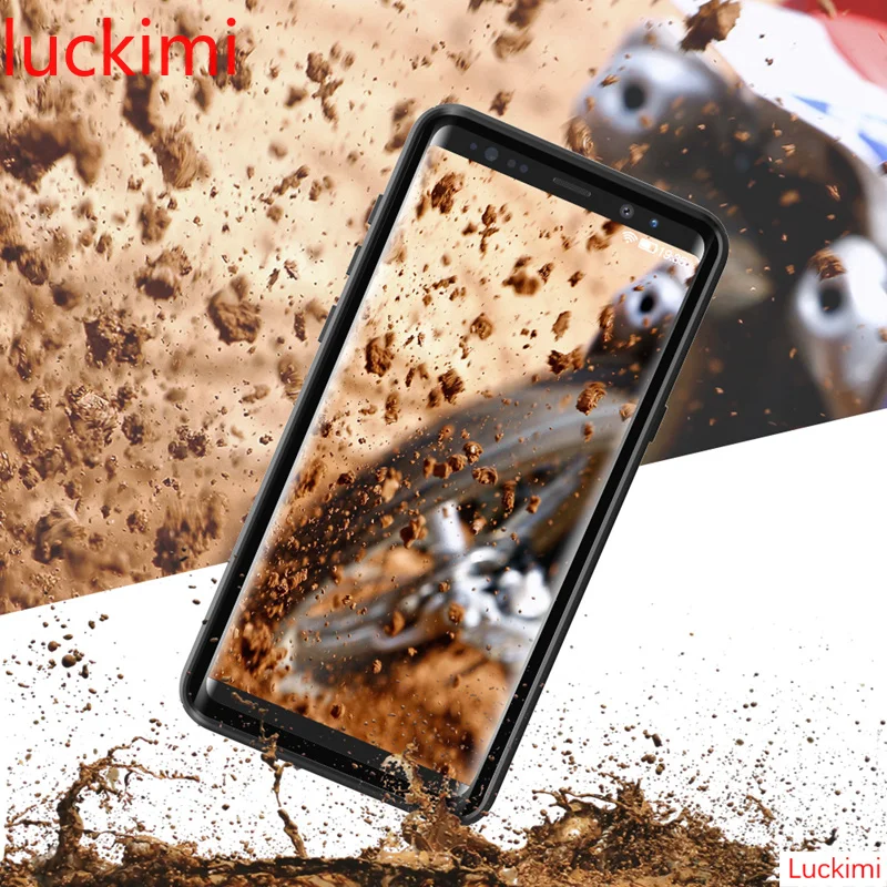 Для Samsung Note 8 9 IP68 Дайвинг Водонепроницаемый Профессиональный плавательный