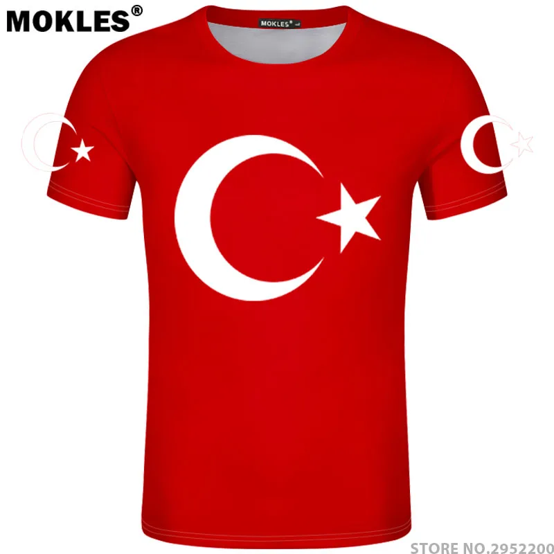 TURKEY t shirt diy free custom name number tur T Shirt nation flag tr