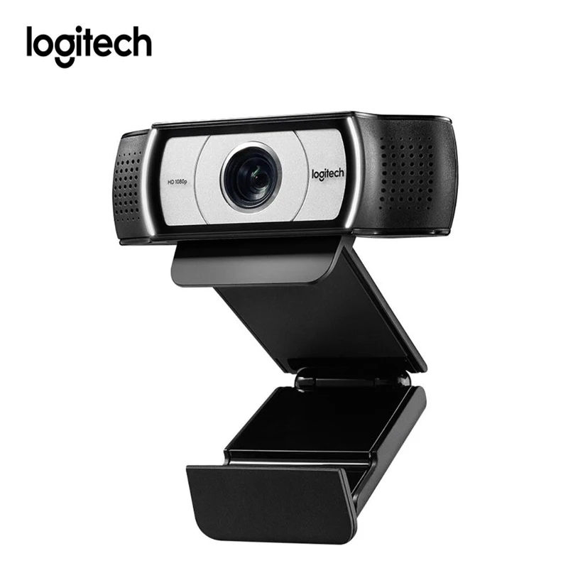 

Logitech C930c 1080p Webcam With Cover Privacy Shutter 90-Degree View 4xzoom Auto Focus for Computer Lens USB Video Camera